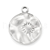 Non-Tarnish 304 Stainless Steel Pendants STAS-F287-30P-2