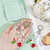 Beebeecraft 2Pcs Alloy Pendant Decorations HJEW-BBC0001-05-3