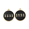 Brass Enamel Pendants KK-F895-16B-G01-1