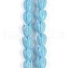 Synthetic Coral Dyed Carved Beads Strands CORA-K009-02-1