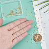 Unicraftale 100Pcs Brass Spacer Beads KK-UN0002-08-4