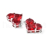 Brass Pave Cubic Zirconia Connector Charms KK-L208-04G-04-3