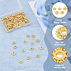 DICOSMETIC 100Pcs 5 Styles Rack Plating Alloy Spacer Beads KK-DC0004-13-6
