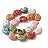 Ocean Series Handmade Porcelain Beads X-PORC-R002-03M-4