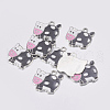 Alloy Enamel Charms EA0541Y-4