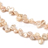 Natural Baroque Keshi Pearl Beads Strands PEAR-B004-07B-01A-3