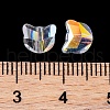 100Pcs Electroplate Glass Beads EGLA-P060-01A-AB01-3