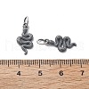 925 Sterling Silver Pendants STER-D302-15AS-3