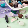 Natural & Synthetic Mixed Gemstone Pendants G-TA0001-21-3