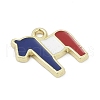 Independence Day Alloy Enamel Charms PALLOY-V001-07F-2
