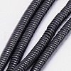 Non-magnetic Synthetic Hematite Beads Strands X-G-J164A-4mm-02-1