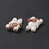 Music Theme Opaque Resin Pendants X-RESI-E024-06P-02-5