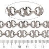304 Stainless Steel Oval Link Chains CHS-S012-24P-3