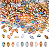 DICOSMETIC 500Pcs 10 Colors Electroplate Glass Beads EGLA-DC0001-10-1