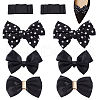 AHADERMAKER Bowknot Webbing Ribbon Shoe Decorations FIND-GA0004-33-1