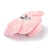 Cartoon Elephant Non Woven Fabric Brooch JEWB-Z001-07-3