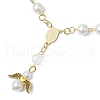 Tibetan Style Alloy Angel Charm Bracelets BJEW-JB11775-01-3