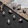 Tibetan Style Cord Ends TIBE-4736-AS-FF-5