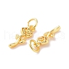 Brass Charms KK-G418-18G-3