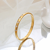 Stylish Stainless Steel Rhinestones Bracelet for Women NM9426-1-1
