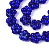 Handmade Silver Foil Glass Beads FOIL-N030-01B-3