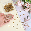 SOFPLATE 240Pcs 8 Styles Tibetan Style Alloy Flower Beads Caps FIND-SP0001-64-3