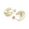 Brass Stud Earrings EJEW-Q811-14G-2