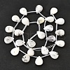 Natural White African Opal Beads Strands G-Q183-B11-01-3