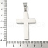 304 Stainless Steel Pendants STAS-G346-22PEB-3