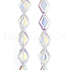 Electroplate Glass Beads Strands EGLA-B010-01A-AB02-1