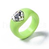 Opaque Acrylic Finger Rings RJEW-Q162-001B-6