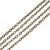 Brass Cable Chains CHC-T008-06C-AB-1