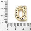 Brass Micro Pave Cubic Zirconia Pendants KK-Z108-02G-D-3