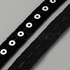 Single Velvet Ribbon with Paillettes OCOR-WH0082-305-2