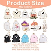 15Pcs 15 Styles Halloween Alloy Enamel Pendants FIND-YW0006-06-2