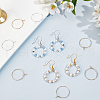 Beebeecraft 100Pcs 2 Colors 316 Surgical Stainless Steel Wine Glass Charms Rings STAS-BBC0005-95A-4