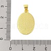 Rack Plating Brass Pendants KK-S380-42A-G-3
