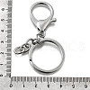 Alloy & Iron Keychain Clasps FIND-Q003-02P-3