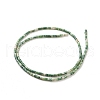 Natural Green Spot Jasper Beads Strands G-G783-11-2