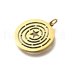 304 Stainless Steel Pendants STAS-R153-22G-2