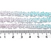 Transparent Glass Bead Strands X-GLAA-H023-03O-5