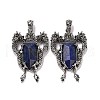 Natural Lapis Lazuli Faceted Big Pendants G-L524-04AS-03-1