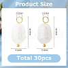 30Pcs Natural Cultured Freshwater Pearl Pendants PALLOY-HS00002-2