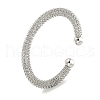 Non-Tarnish Hollowed 304 Stainless Steel Cuff Bangles for Women Men BJEW-P331-13P-1