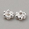 925 Sterling Silver Spacer Beads STER-WH0010-15S-2