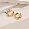 Vintage Stainless Steel Hoop Earrings YA0718-2-2