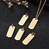 304 Stainless Steel Pendants STAS-I311-30G-7