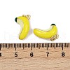 Brass Enamel Pendants KK-H072-18G-11-3