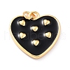 Real 18K Gold Plated Brass Pendants KK-L206-012G-07-2