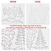 Carbon Steel Cutting Dies Stencils DIY-WH0349-64-6